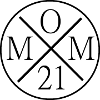 MOM21 logo in schwarz