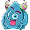 Little cute funny monster No.7