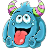 Little cute funny monster No.26