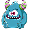 Little cute funny monster No.6