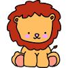 Lion bébé enfant
