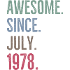 Awesome Since July 1978