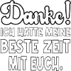 DANKESCHÖN ABSCHIED