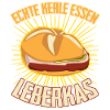Leberkäse Echte Kerle essen Leberkas