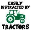 Facilement distrait par les tracteurs