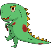 Zombie Dinosaur Halloween