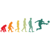 Fußball Evolution Fußballspieler