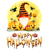 Halloween Gnome Pumpkin