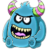 Little cute funny monster No.47