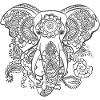 Mandala Elephant, Beautiful Mandala, Ganesha