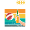 Cricket and Beer Retro Gift
