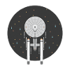 Vaisseau spatial dans l’espace