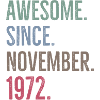 Awesome Since November 1972