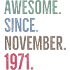 Awesome Since November 1971