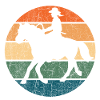 WesternReiten Sunset - J’aime l’équitation
