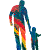Vater und Tochter