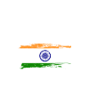 Drapeau indien Inde