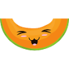 Kawaii melon de miel