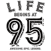 95th birthday - 95 years on earth