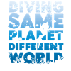 Scuba Diving Diver Diving Same