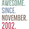Awesome Since November 2002
