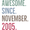 Awesome Since November 2005