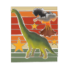 Dino and Volcano Retro
