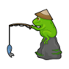 Frog Angler Fish Fishing