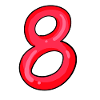 8 rot