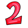 2 red