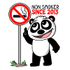 Non-smokers Since 2013 Smoking Statement Gift