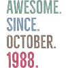 Awesome Since October 1988