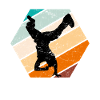Breakdance Retro Breakdancer B-Boy