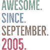Awesome Since September 2005