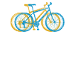 Sommer Fahrrad Motiv