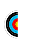 Aim Shoot Swear Repeat - Archery Target