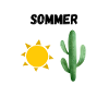 Été, soleil, cactus