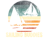 Sailing Buddies Sailboat Retro
