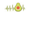 Avocado Heartbeat Guacamole Pulse Gift