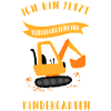 Kindergartenanfänger Kindergartenkind Bagger
