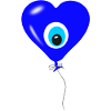 Nazar Balloon Heart