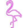 Neon Flamingo