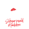 Schwarzwald Mädchen Bollenhut Hirsch