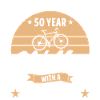 Never underestimate a 50 year old man with bicycle
