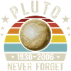 Never forget Pluto
