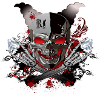Diamonds Skull
