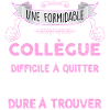 Collègue formidable femme