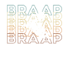 BRAAAP Motoneige Motoneige T-shirt