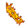 Fire Snowboard Snowboarder