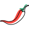 Chili pepper pod